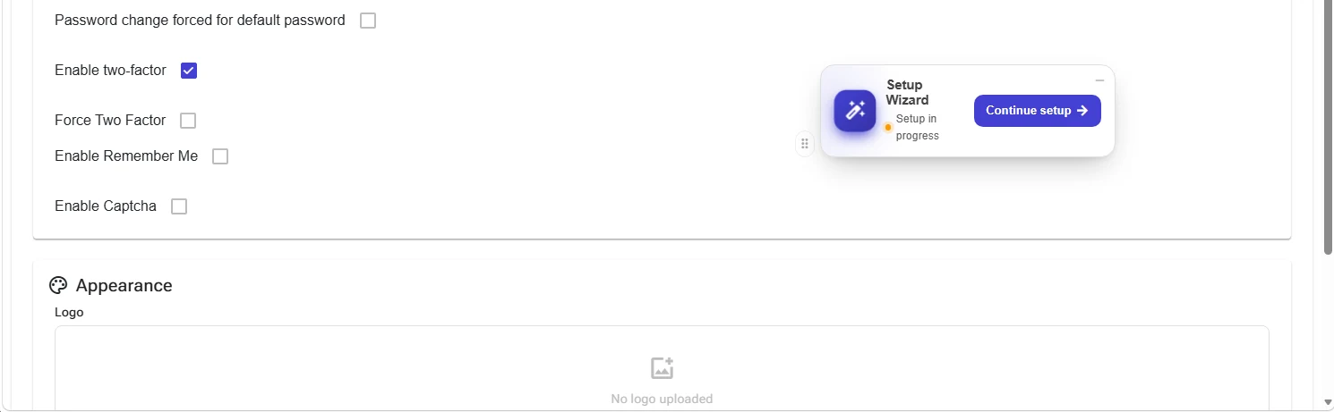 Security options
