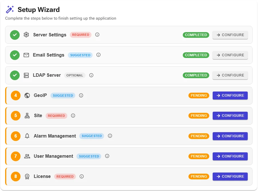 LDAP Server completed